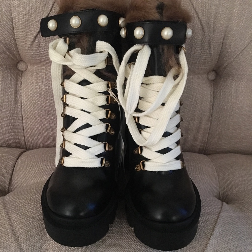 Gucci boots.